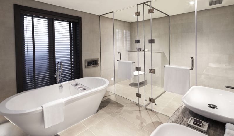 Rabdan Villa Guest Bathroom - The Ritz-Carlton Abu Dhabi, Grand Canal
